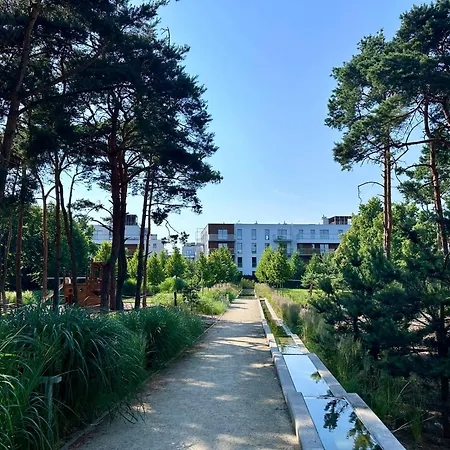 Nadmorski Dwor - Plaza, Sauna, Kort, Silownia, Park גדנסק