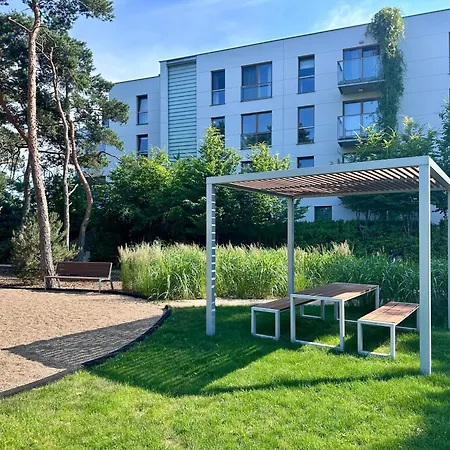 דירה Nadmorski Dwor - Plaza, Sauna, Kort, Silownia, Park *