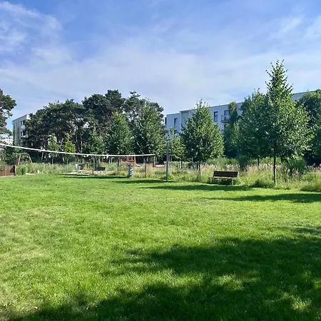 Nadmorski Dwor - Plaza, Sauna, Kort, Silownia, Park דירה גדנסק