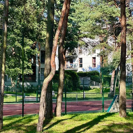 Nadmorski Dwor - Plaza, Sauna, Kort, Silownia, Park * גדנסק